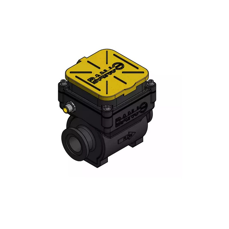 Banjo magnetisch-induktiver Durchflussmesser mit Anzeige, 1&quot; Flansch, MFM100DC