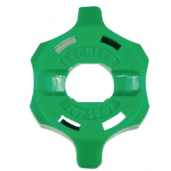 2Grüne SW8-Radkappe mit Dichtung, 20256001 Lechler