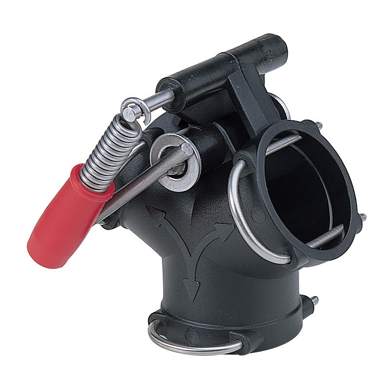 3-Wege-Ventil mit Schnellkupplung, 452200, Arag