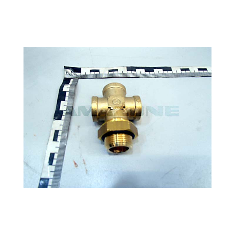 Kreuzblock AGM22 IGM16 IGM16 IGM16 AGM22 m. Überwurfmutter u. Dichtring LB453, Amazone