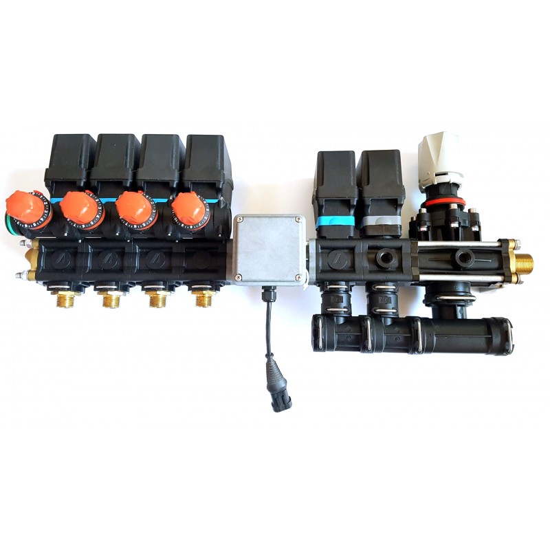 Orchard electric distributor 4-sections 20-40bar ARAG - for computer, 8635454P0CH