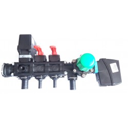 2Hauptmagnetventil mit Mischstrecken und Druckregelventil