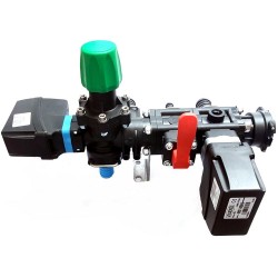 2Hauptmagnetventil mit Mischstrecke und Druckregelventil