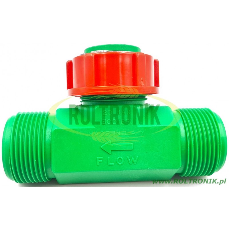 1 1/4&quot; Durchflussmesser mit Turbine, 00375031, Polmac