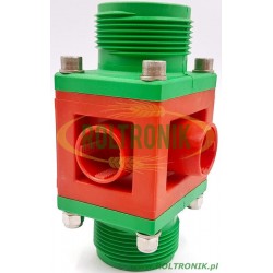 2Durchflussmesser 1 1/2&quot; MATROT