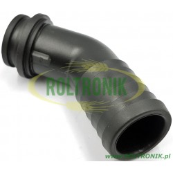 Kolanko 45º na wąż D. 32, ARAG (pod nakrętkę 1 1/4")