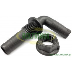 Tank elbow 1/2" D.15-17