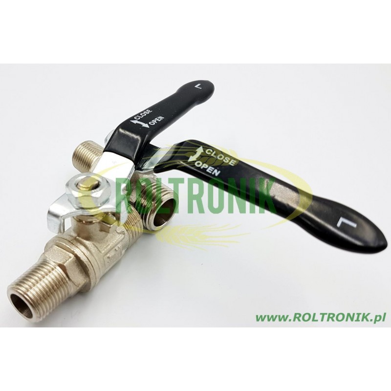 Ventil 3/8&quot;-1/2&quot; MM links für Annovi Reverberi 1064 Pumpe, 130492