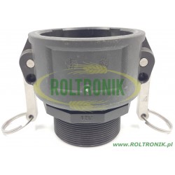 Camlock żeński 3" - G 2 1/2", ARAG