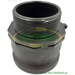 CAMLOCK 3&quot;M/GEWINDE 2 1/2&quot;M, 18109F8, Arag