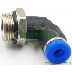 2Pneumatischer Winkel 4 mm - 1/4&quot;M