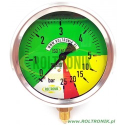 Manometr 0-5/25bar WIKA 1/4"