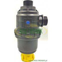 2Suction filter 100-160 l/min 1 1/4" with valve, ARAG