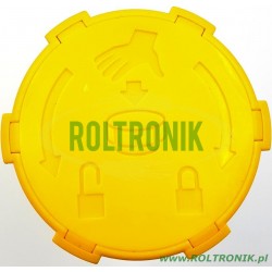 2Gelbe Saugfilterkappe