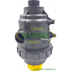 2Filtr ssący 160-220 l/min 1 1/2" z zaworem, ARAG