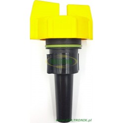 2Gelbe Saugfilterkappe