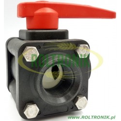 23-Wege-Kugelhahn 1″F - seitlicher Anschluss 453, ARAG