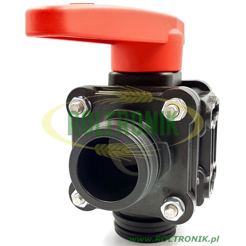 Manual valve T6M 3-way, 453025S66, Arag