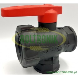 3-way ball valve 1 1/4″, ARAG