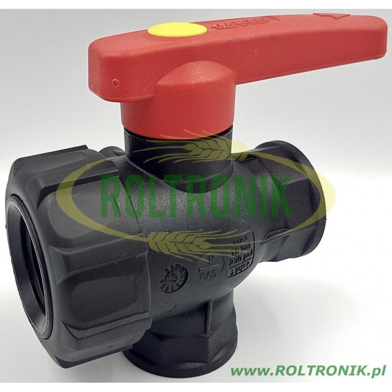 3-Wege-Kugelhahn 1″ mit glattem Übergang, ARAG, 45531114