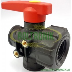 23-Wege-Kugelhahn 1″ mit glattem Übergang, ARAG