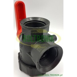 23-Wege-Kugelhahn 1 1/4″ mit glattem Übergang, ARAG