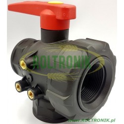 23-Wege-Kugelhahn 1 1/2″ mit glattem Übergang, ARAG