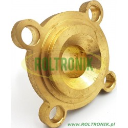 2Flansch 463M Gewinde 3/4"M Messing, 463000H030 Arag