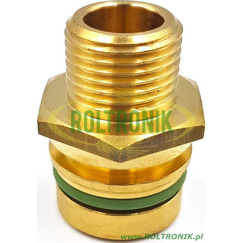Adapter for section 1/2"M brass, 463001B21M, Arag