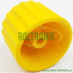 2Gelber Steuerventilknopf