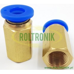 2Gerades Ende 6 mm – 1/8"F