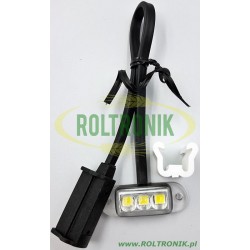 Weiße LED-Lampe mit Schnellanschluss - Spritzgestängebeleuchtung, 55413, FRISTOM