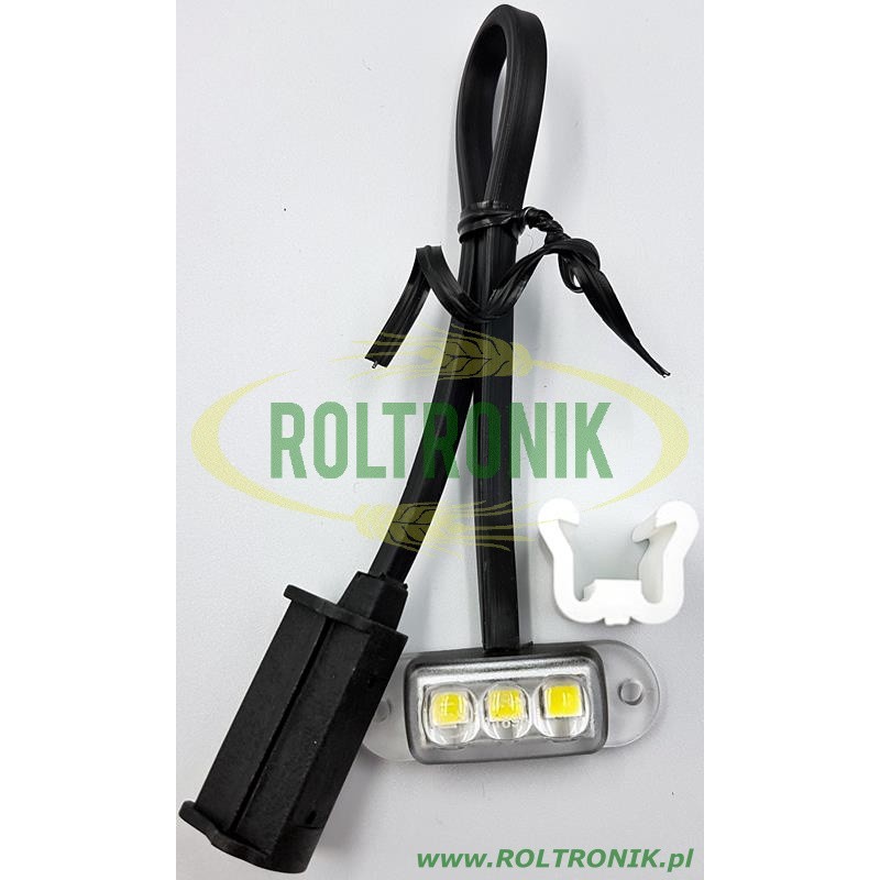 Weiße LED-Lampe mit Schnellanschluss - Spritzgestängebeleuchtung, 55413, FRISTOM