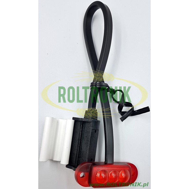 Rote LED-Lampe mit Schnellanschluss - Spritzgestängebeleuchtung, 55414, FRISTOM