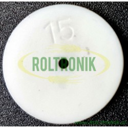 Keramikscheibe 1,5 (18mm) weiß, 8259062, Geoline