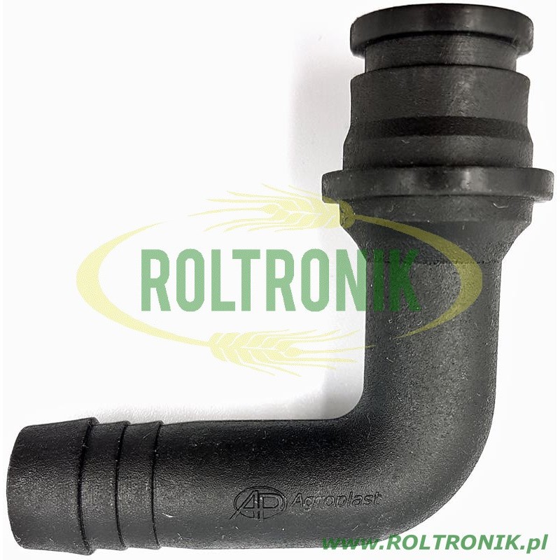 D.12.5 Winkelstecker für 3/4" Mutter, AP18WK, Agroplast