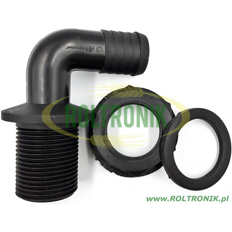 Tankwinkel D.25 mit Mutter, AP25KP25