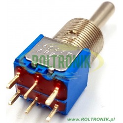 2On-off-on switch - pressure regulation