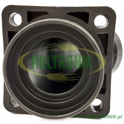 2Kugelhahnanschluss 2&quot;, 45` Camlock-Winkelstück 2&quot;M, Polmac, P0002788