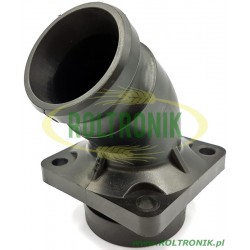 Kugelhahnanschluss 2&quot;, 45` Camlock-Winkelstück 2&quot;M, Polmac, P0002788