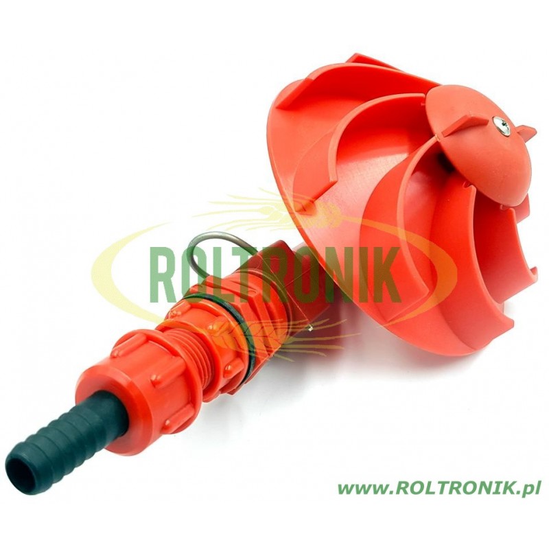 Vollfüll-Siebmischer, Winkelstück, P0003314 Polmac