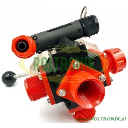 2Kugelhahn 1 1/4" 5DR für Polmac-Induktor