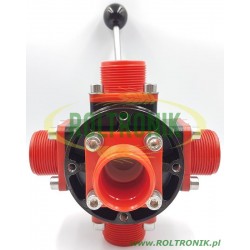 2Ball valve 1 1/2" 5-way VTDC3000