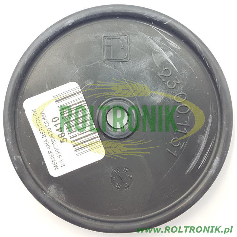 Diaphragm Bertolini PA 530/730/830, 230011312