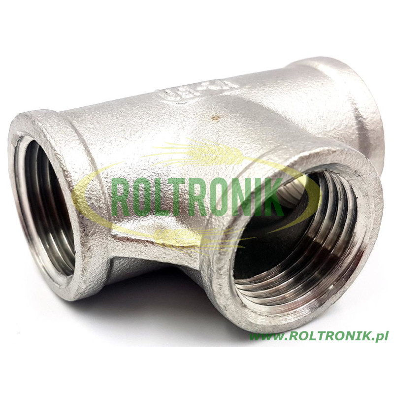 3x1/2"F stainless steel tee, 56114