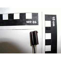 2Buchsengehäuse 2 pol. Schwarz NC209