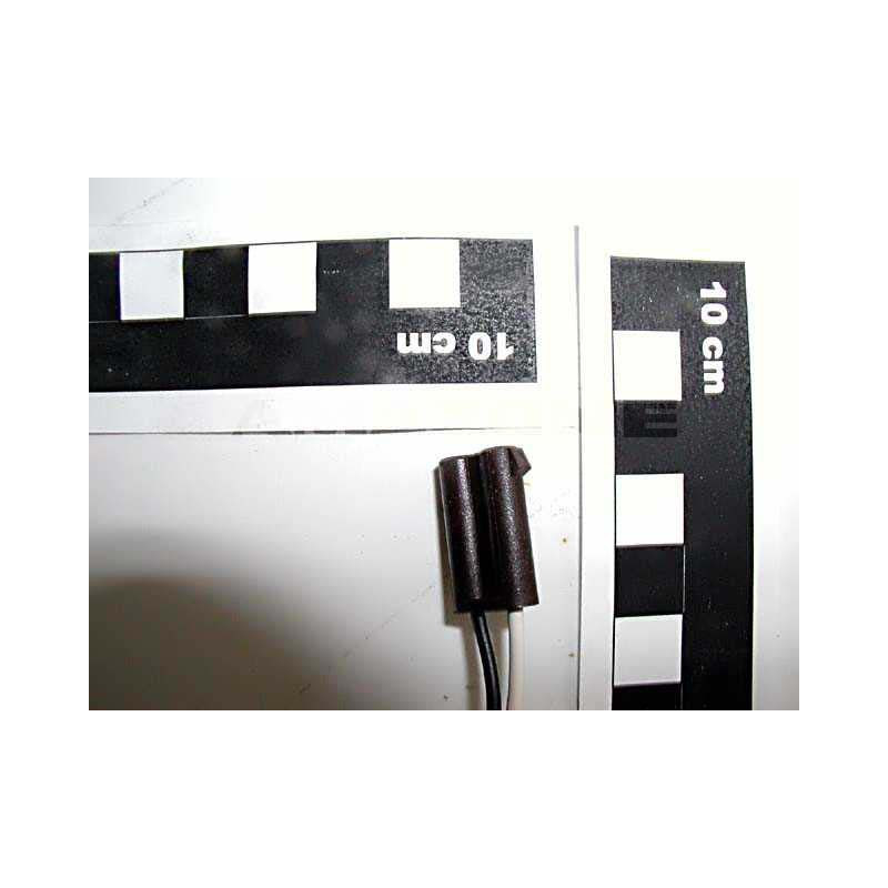 Buchsengehäuse 2 pol. Schwarz NC209, Amazone