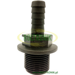 Króciec 3/4"M na wąż D. 13, Arag, 1032313