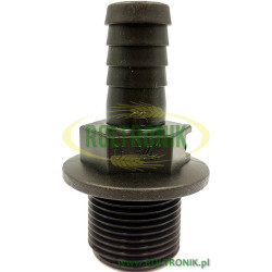 Króciec 3/4"M na wąż D. 16, Arag, 1032315