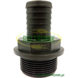 Króciec 1 1/2"M na wąż D. 30, Arag, 1032630